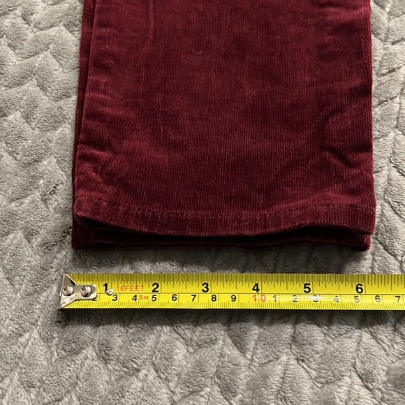 EUC Kut From the Kloth Diana Skinny Red Corduroy Pants - Picture 11 of 11